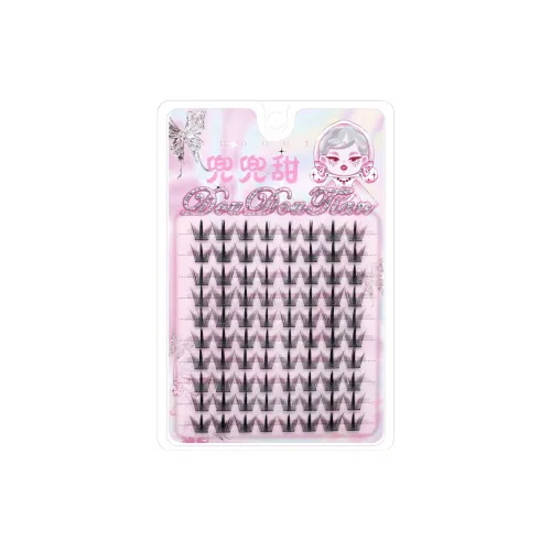 DOUDOUTIAN Net Inspired Restrained Asian Hot Girl Накладные ресницы Аутентичный стиль On Camera Легкий западный