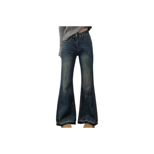 BRG Синий Женские Джинсы