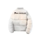 Белый Фотиния Серый (Утолщенный хлопковый пуховик)