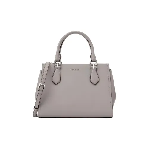 MICHAEL KORS Marilyn Регулируемые съемные лямки одно плечо сумка средний размер женский жемчужно-серый