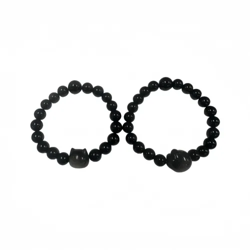 STUERY Обсидиан Браслеты Унисекс