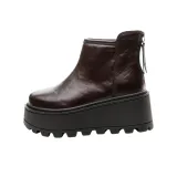 Коричневый, толстый, флис