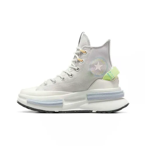 Converse Run Star Hike RunStarLegacy Устойчивые к истиранию Быстросохнущие Высокие Кеды Унисекс Серый