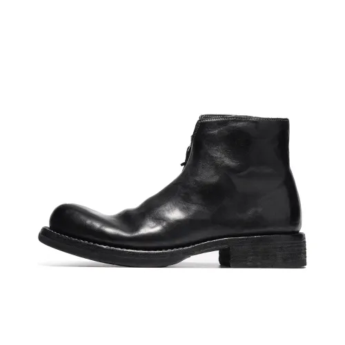 Dreambo Промытый Лошадиная кожа Ручной работы Goodyear Collaboration Женские Ботинки Челси Женские