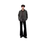 Черный с флисовой подкладкой