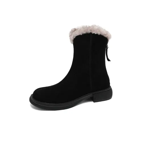 ZUOMILUO 15cm Сноубутсы Женские