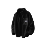 [Термический Удобный] Черный (Mb Continuous Горы Логотип на груди)