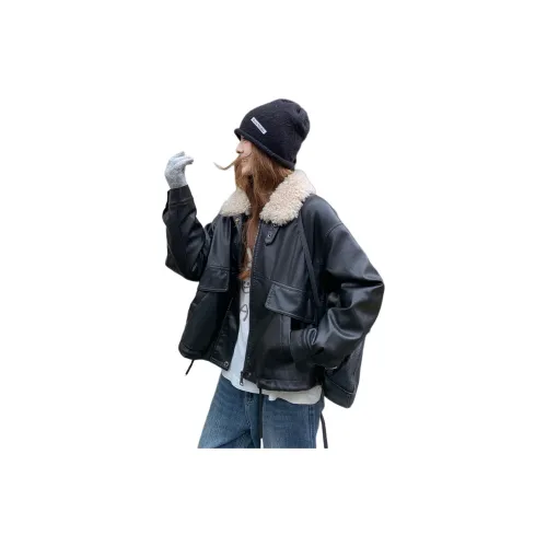 LAOYECHE Кожа Куртка Женская