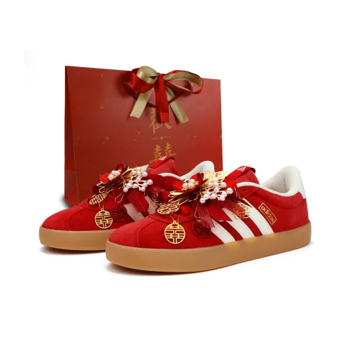 Adidas VL COURT 3,0 In The Name Of Love Амортизирующие противоскользящие низкие скейтбордические кроссовки унисекс