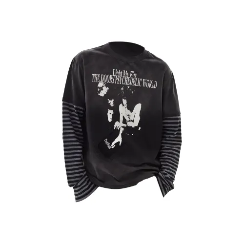 PASET Черный Унисекс T-рубашки