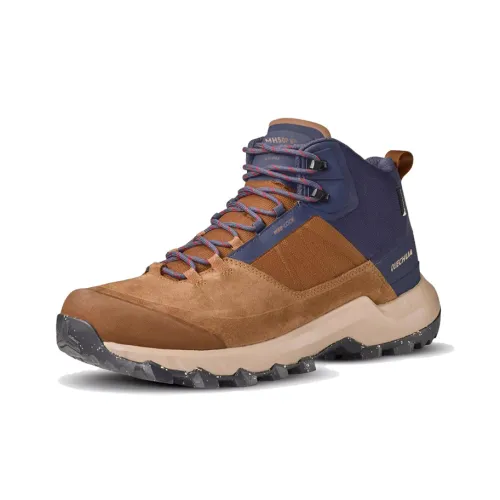 DECATHLON MH500 Slip Resistant MID Топ Походная обувь Мужской Каштановый