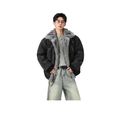 XIAOGUIZI Хлопковый пуховик Wave Collection Унисекс