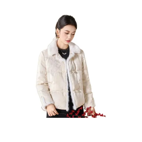 MEILANNI Белый Женский пуховик