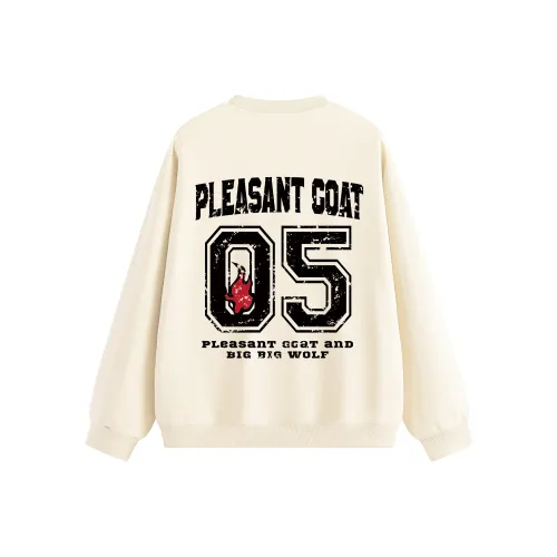 Свитшот Pleasant Goat and Big Big Wolf унисекс