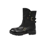 Черный с флисовой подкладкой