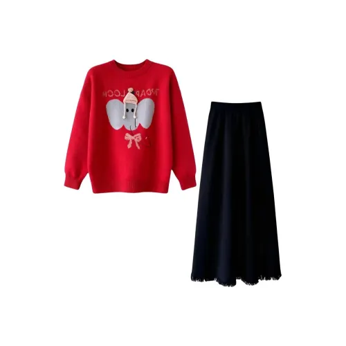 SYEEE WITH U Женские Комплекты с Юбкой