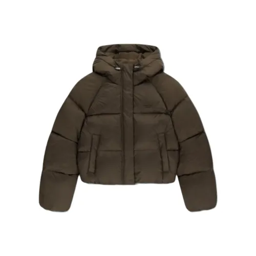 Marithe Francois Girbaud 25 Осенний Зимний С капюшоном Пуховик Женские