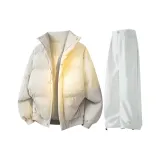 Абрикос + Вересковый белый цвет