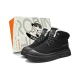 Черный с флисовой подкладкой