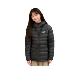 Черный хлопковый пуховик