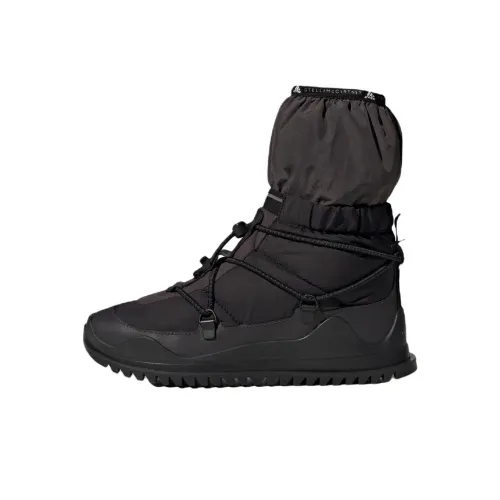 Stella McCartney x Adidas Амортизация Противоскользящий Устойчивый к истиранию Высокий Топ Походная обувь Женская Черная