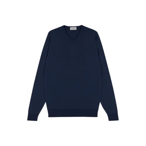 JOHN SMEDLEY Shipton Extra Fine Merino Wool Jumper Sweater Men's