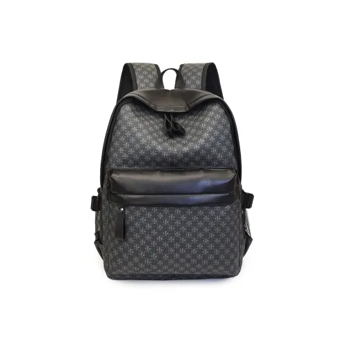 Chinllo ПУ (полиуретан) Рюкзак Стандартный Мужской Черный