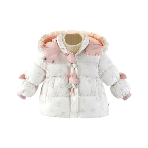 WEILAIZHIXING Розовый Детские дошкольные утеплённые куртки