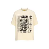 Абрикосовый топ с короткими рукавами