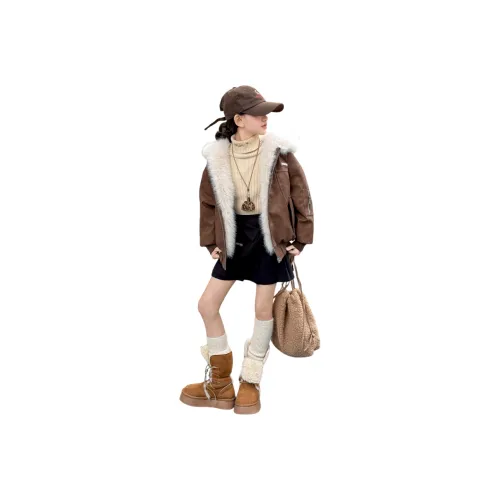 MENGJIABAN Хлопковый пуховик для подростков