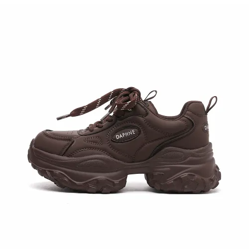 DAPHNE Устойчивый к истиранию MID Топ Толстая подошва Кроссовки Женские