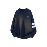 Темно-синий, синий (металл, команда, логотип, съемный)