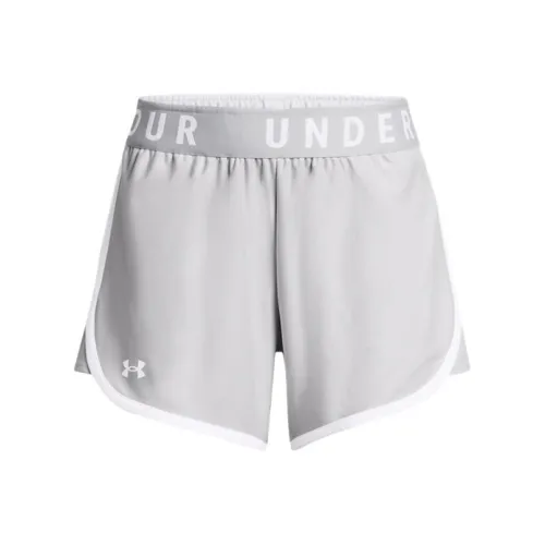 Under Armour Play Up Спортивные шорты Женские Ореоловый серый