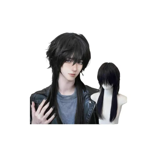 BEIQING Волк Ласточкин хвост Mullet Голова Парики Для Мужчин и Женщин