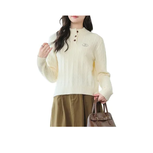 CPYT Экрю Женская Трикотажная Одежда