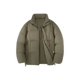 Коричневый, хромово-зеленый (Me45, улыбка, этикетка, низ, левый карман, B, этикетка)