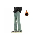 Винтажный синий [утолщенный и с флисовой подкладкой версия]