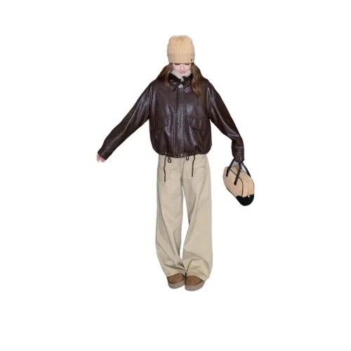 LAOYECHE Кожа Куртка Женская