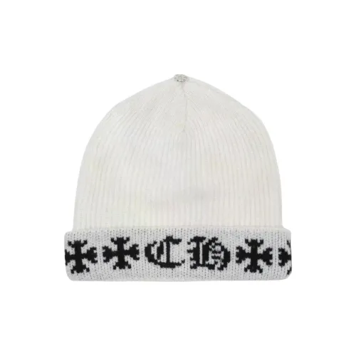 Chrome Hearts Кашемир Шапки-бини Мужской Белый