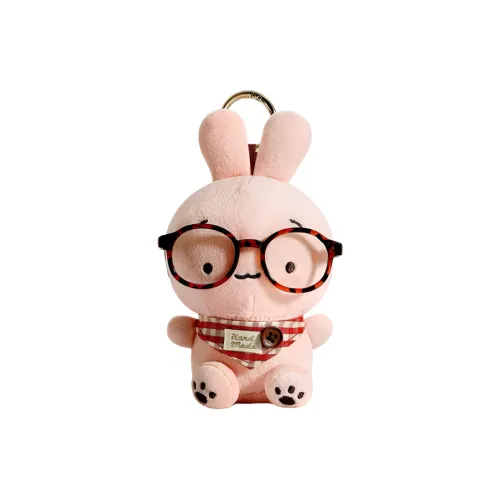 BANLI MOKA Очаровательный Медведь Стекло Котенок Щенок с Шарфом Брелок Плюшевый Брелок 12 см Длина Тела