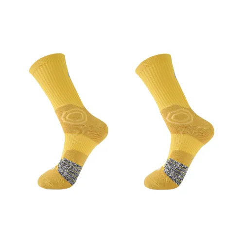 NAVIGARE [2 упаковки] 2 Желтых Мужских Носки MID до икры