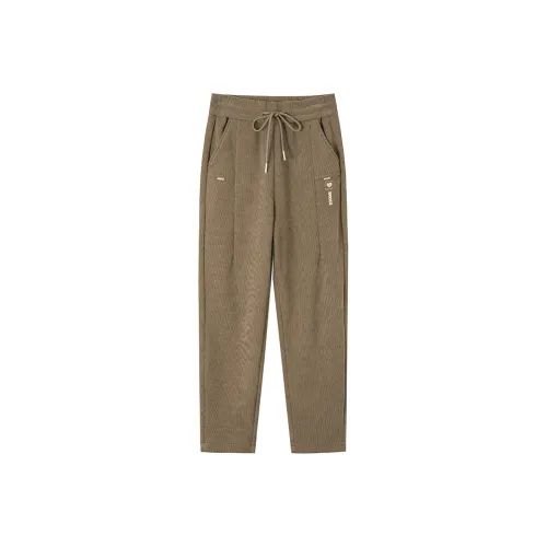 SITOL Флисовая подкладка кофе женские повседневные штаны