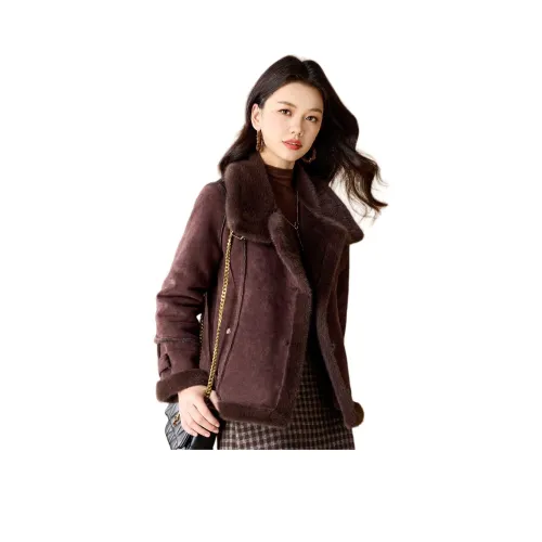 MEILANNI Шоколад Женское Пальто