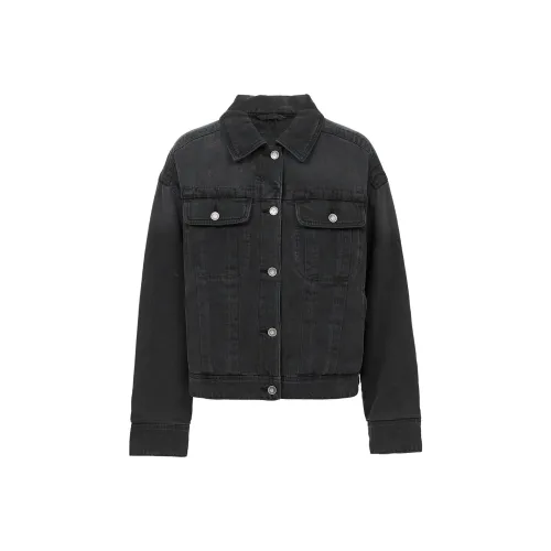 Only J09 Темно-джинсовый серый Женские пуховики