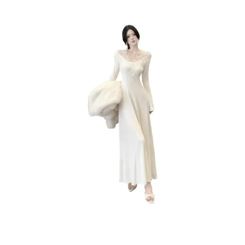 KXRP Длинное платье с длинными рукавами женское