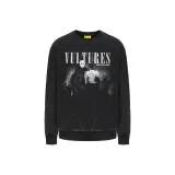 Винтажный свитшот с круглым вырезом