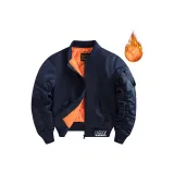 Темно-синий [Хлопковый пуховик/Утеплённый]