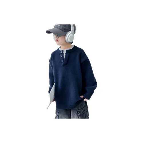 YALU Темно-синий KIDS Свитера