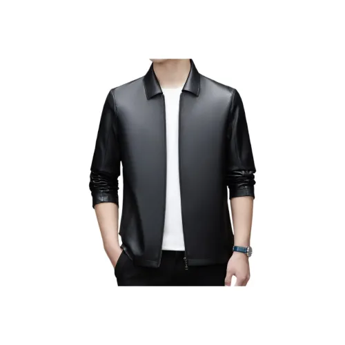 MAREA VESUVIO Кожа Куртка Мужская