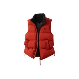 Красный, осенний и зимний, утеплённый